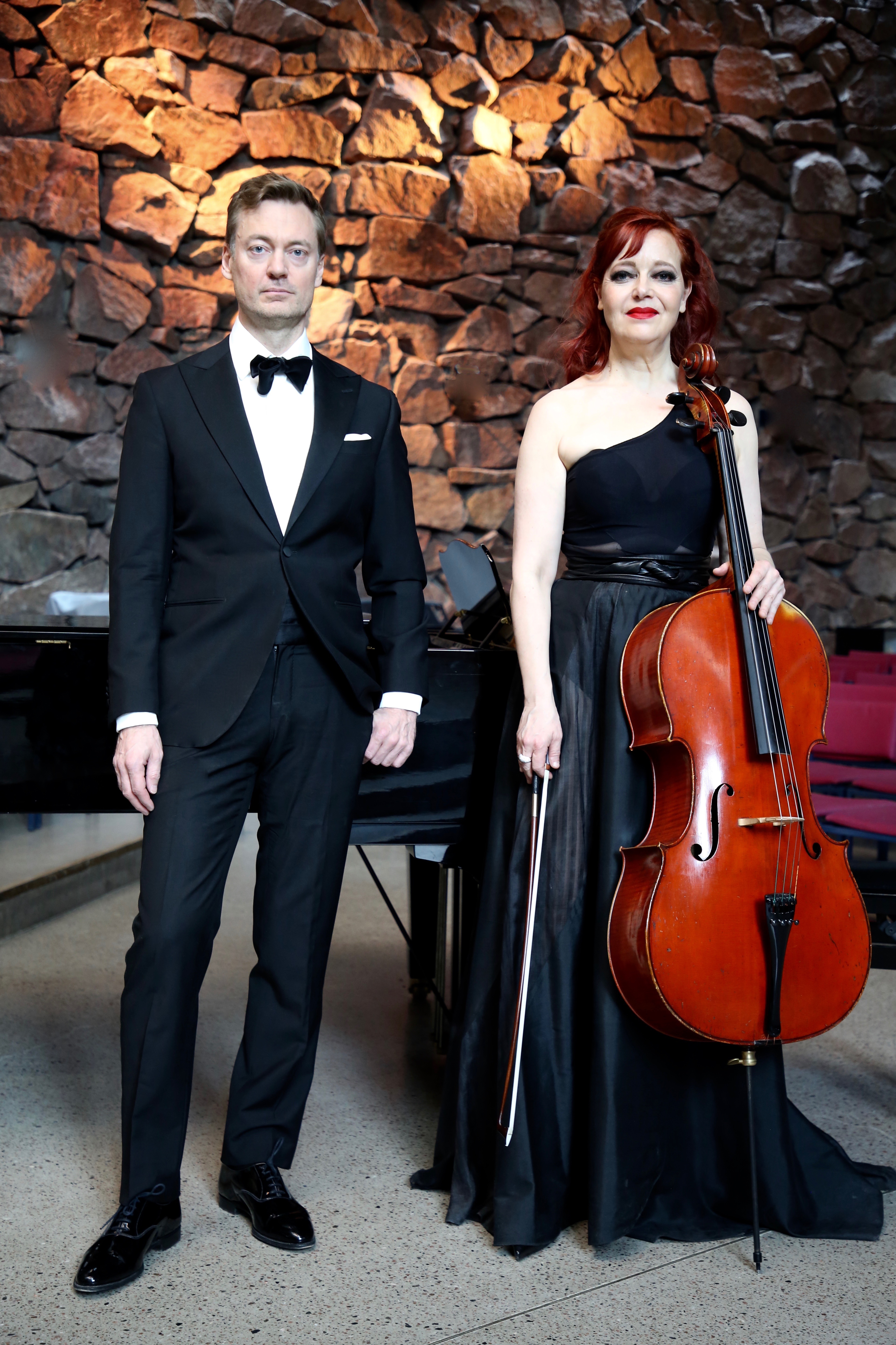 Juhana Rauramo och Helena Plathán