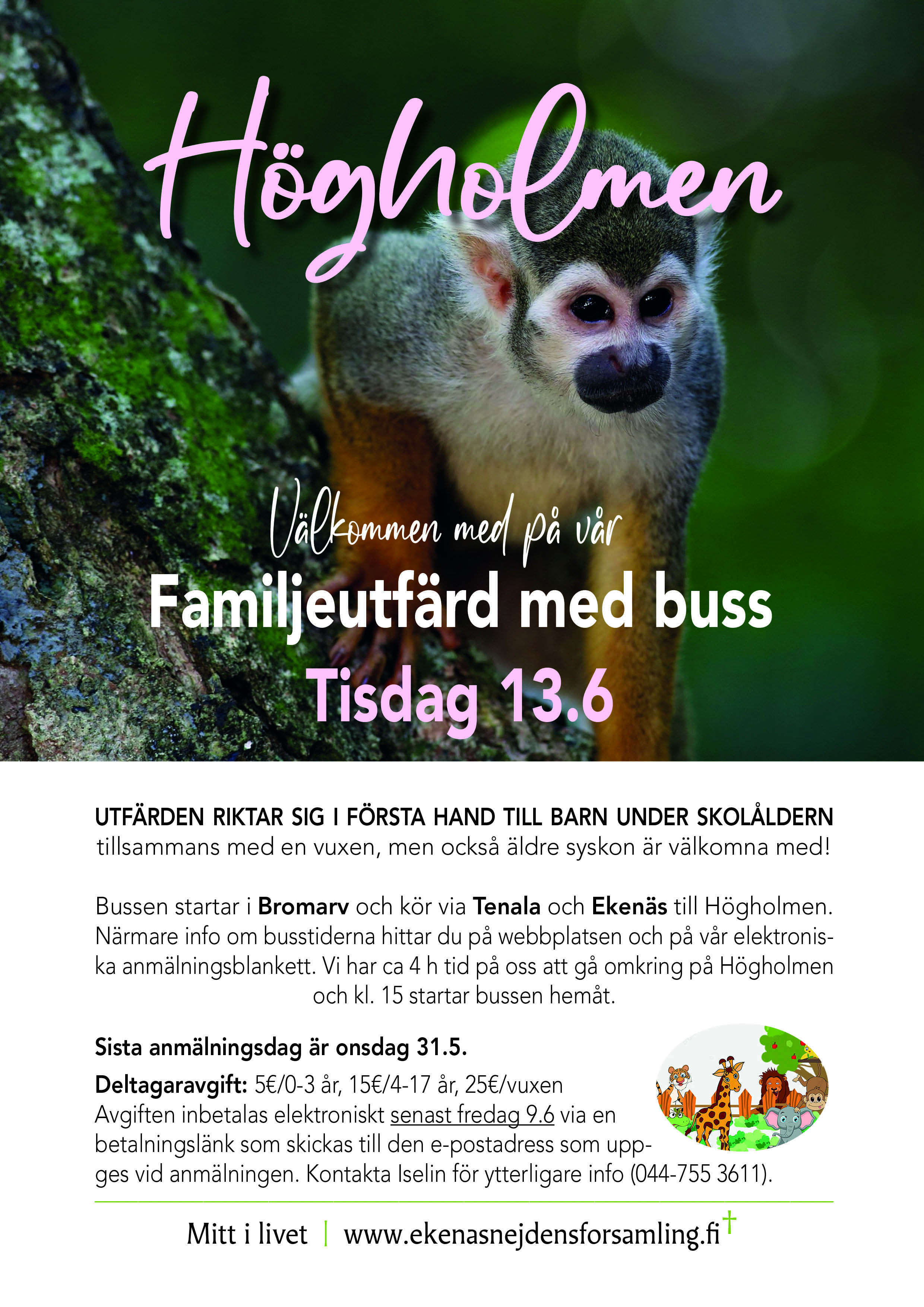 Affisch, texten finns i evenemanget.