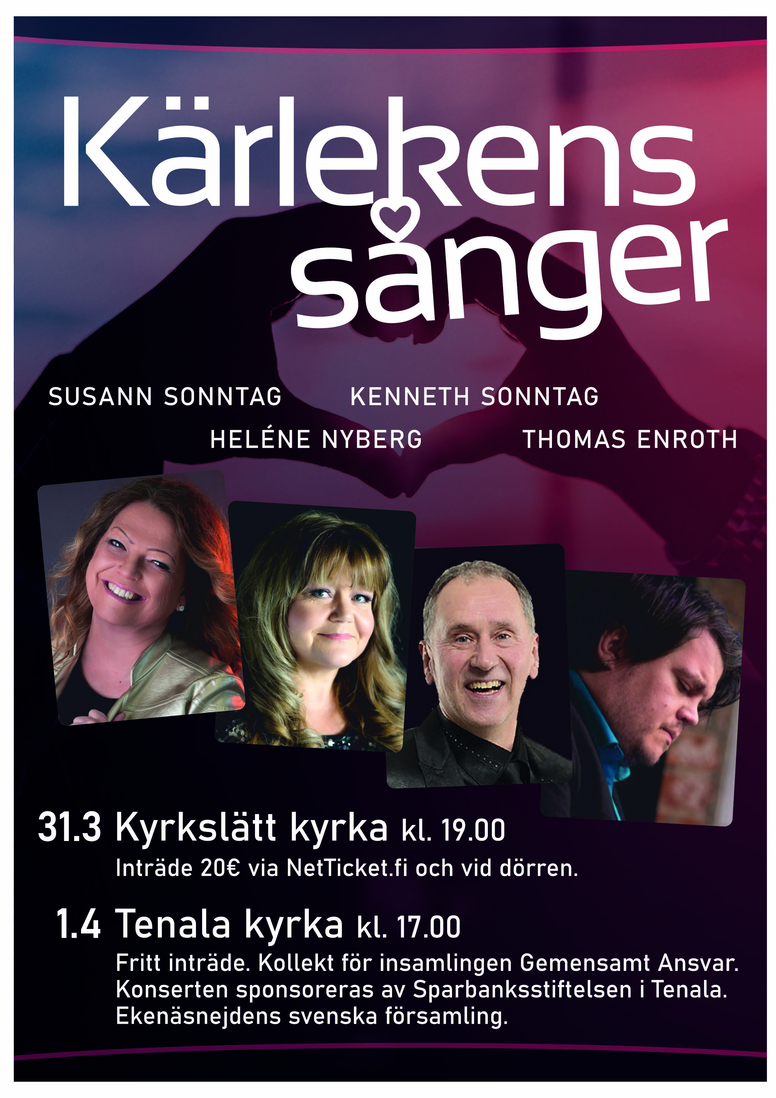 Affisch, texten finns i evenemanget.