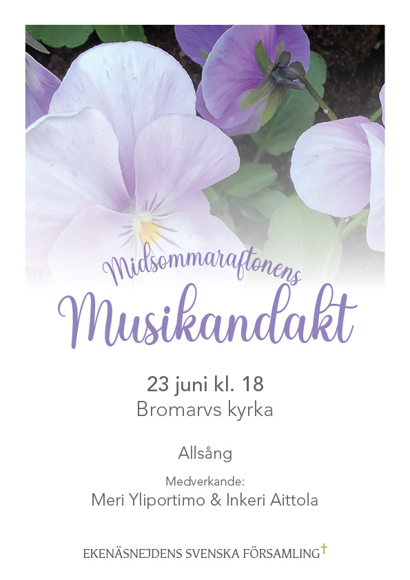 Affisch, texten finns i evenemanget.