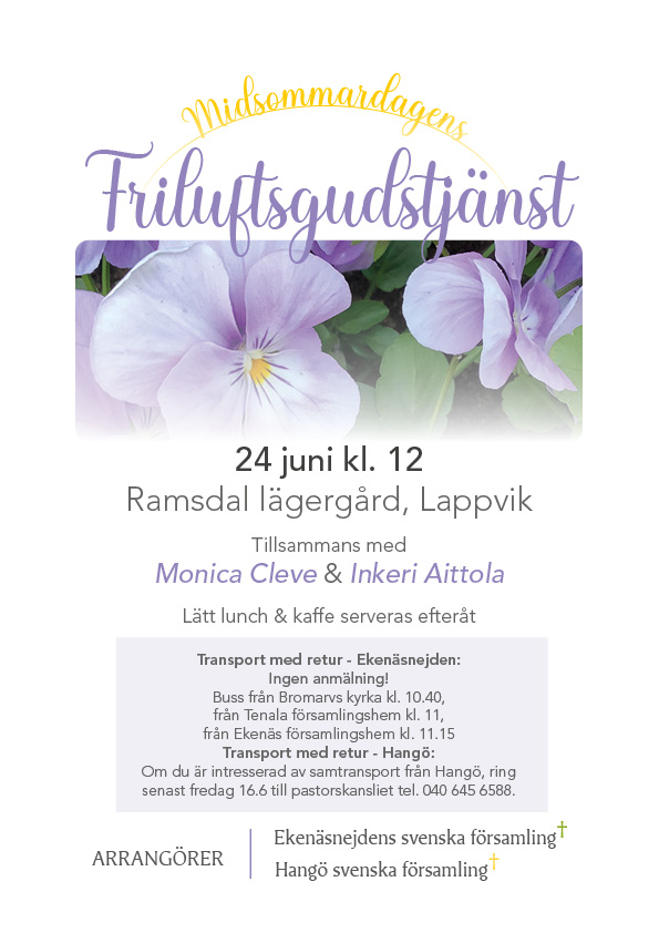 Affisch, texten finns i evenemanget.