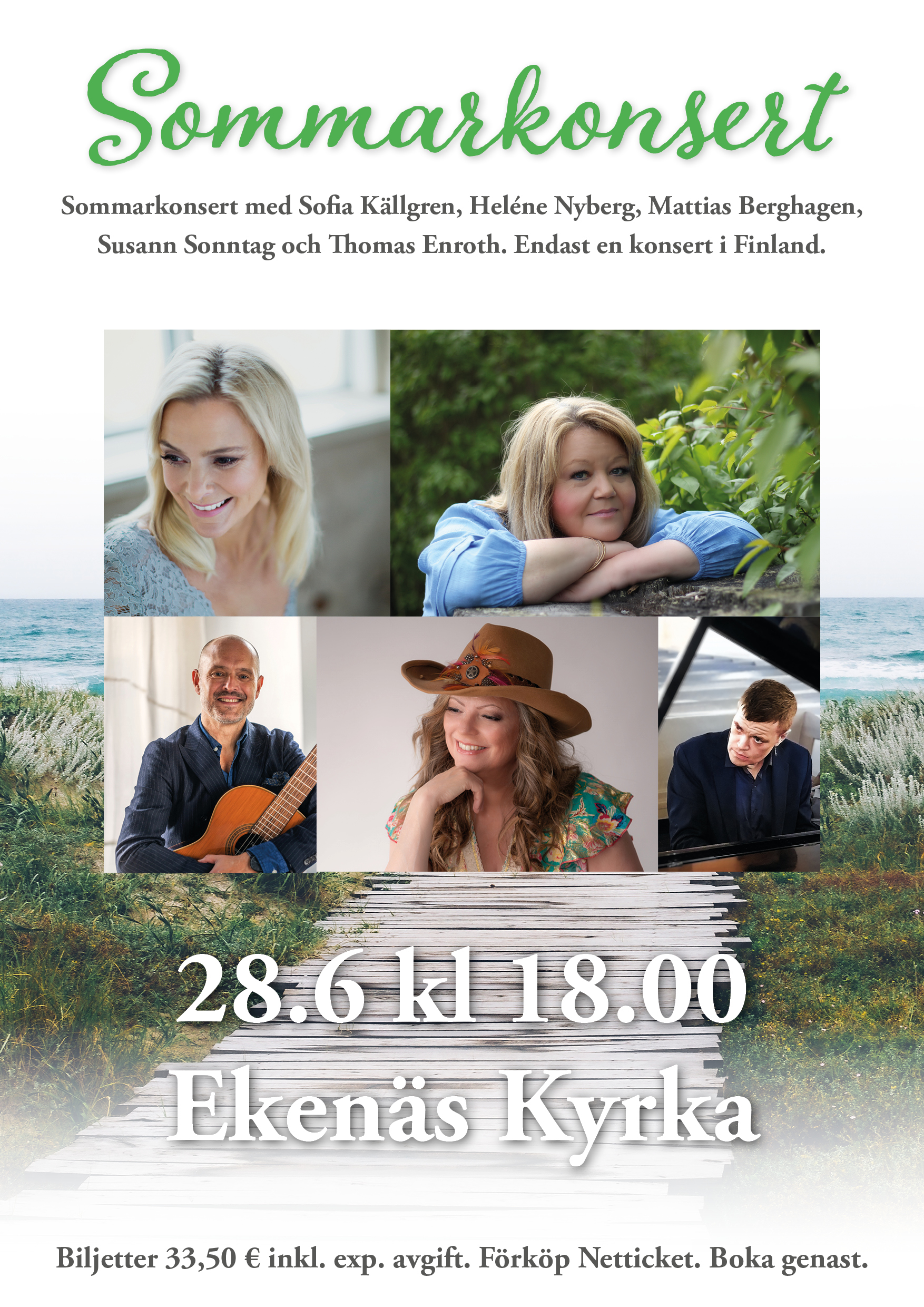 affisch, texten finns i evenemanget