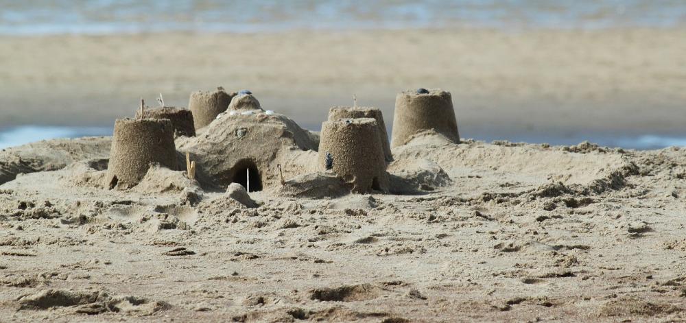 Sandslottstävling sandslott