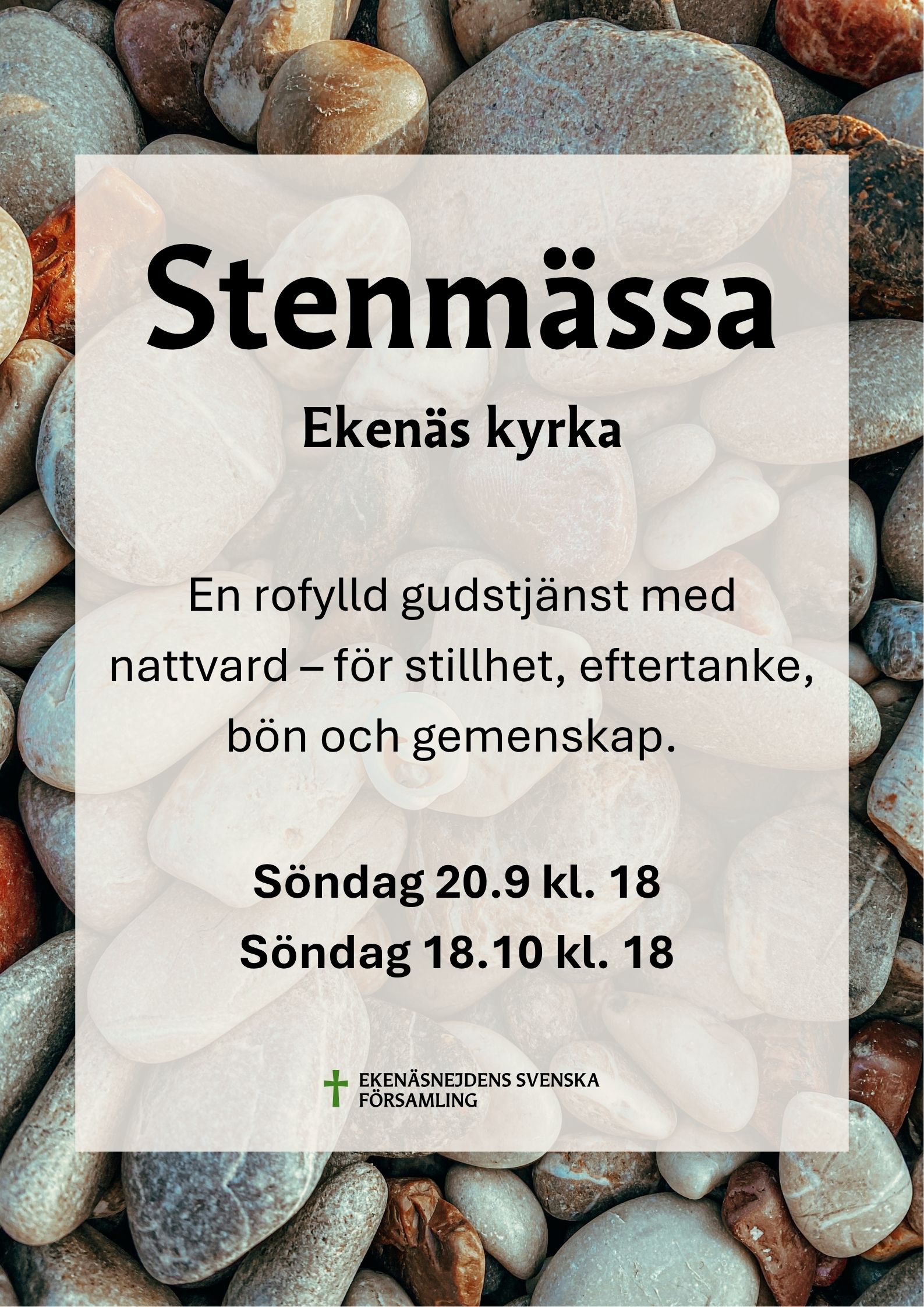 affisch, texten finns i evenemanget