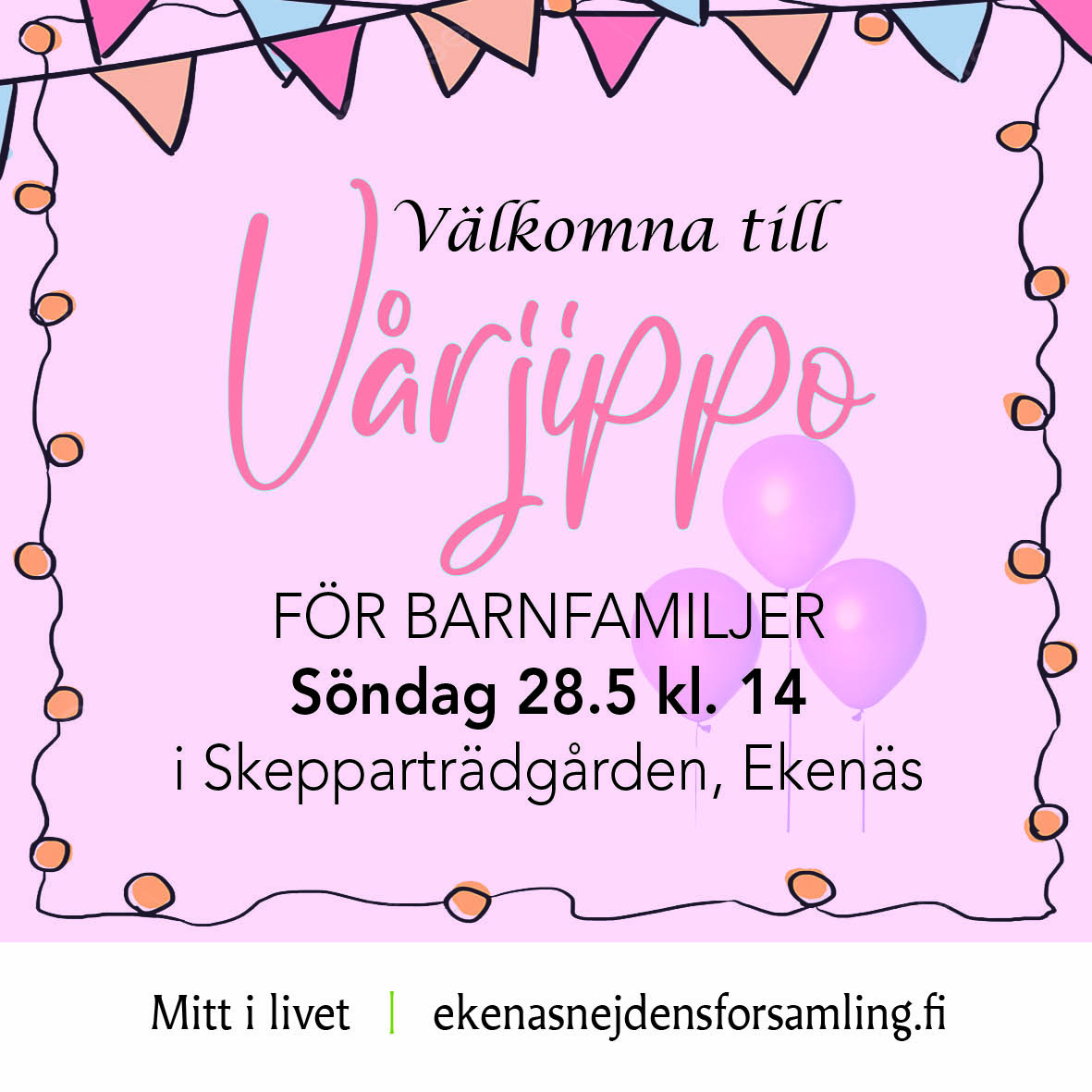 Affisch, texten finns i evenemanget.