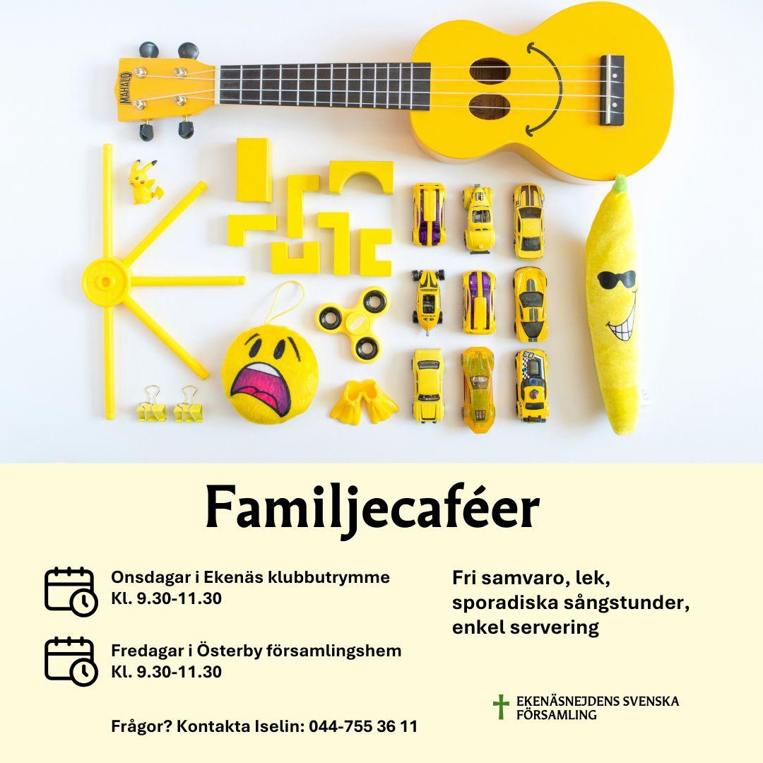 Information om familjecaféer.